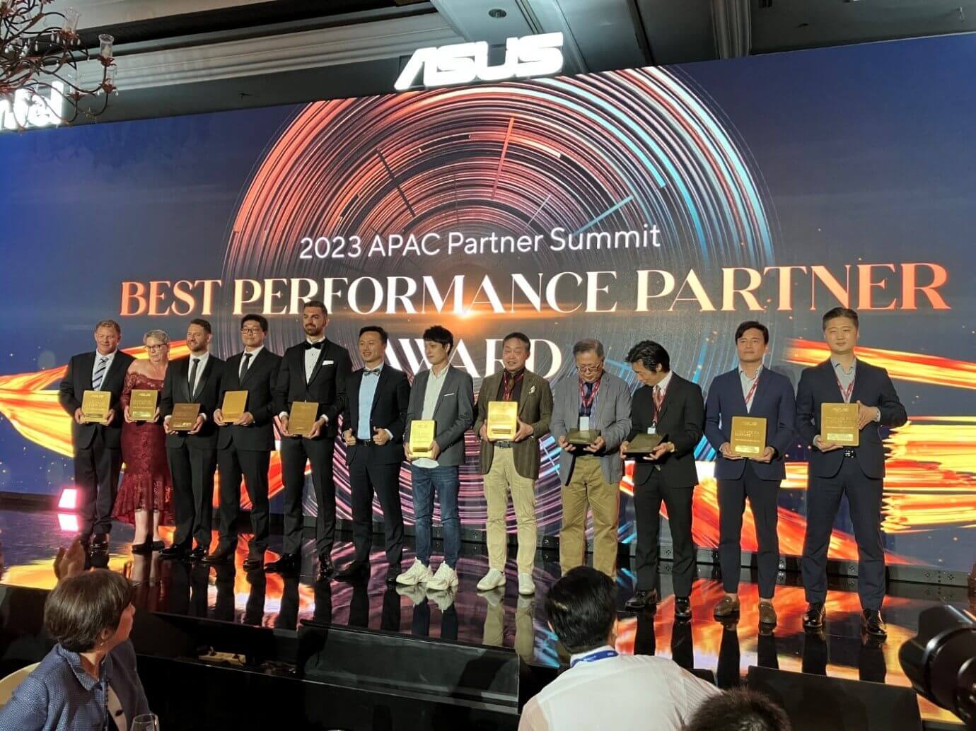 에티버스이비티, '2023 ASUS APAC Partner Summit' Best Performance Partner 수상